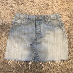 Forever 21 Contemporary Jean mini skirt